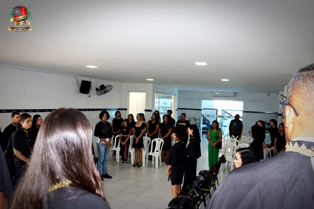 Posse de mais 15 membros ao CAL - CENTRO ACADÊMICO DE LETRAS DO COLÉGIO O SABER.