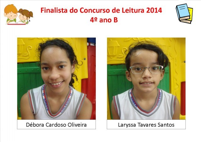 Finalistas do Concurso de Leitura 2014