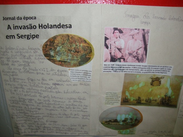 História de Sergipe Exposição- Jornal da Época ( 6º Ano A)