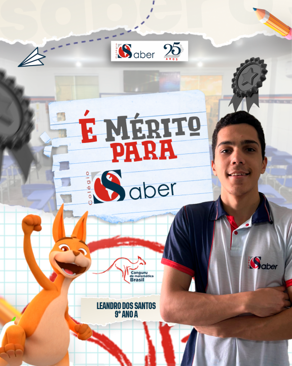 Medalhistas das Olímpiadas Canguru de Matemática 2025