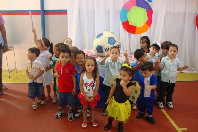 Semana da Criança é só Alegria (Timbó, Atelier de Talentos, Gingana Educativa, Cine Saber e Festa), No Colégio O Saber 